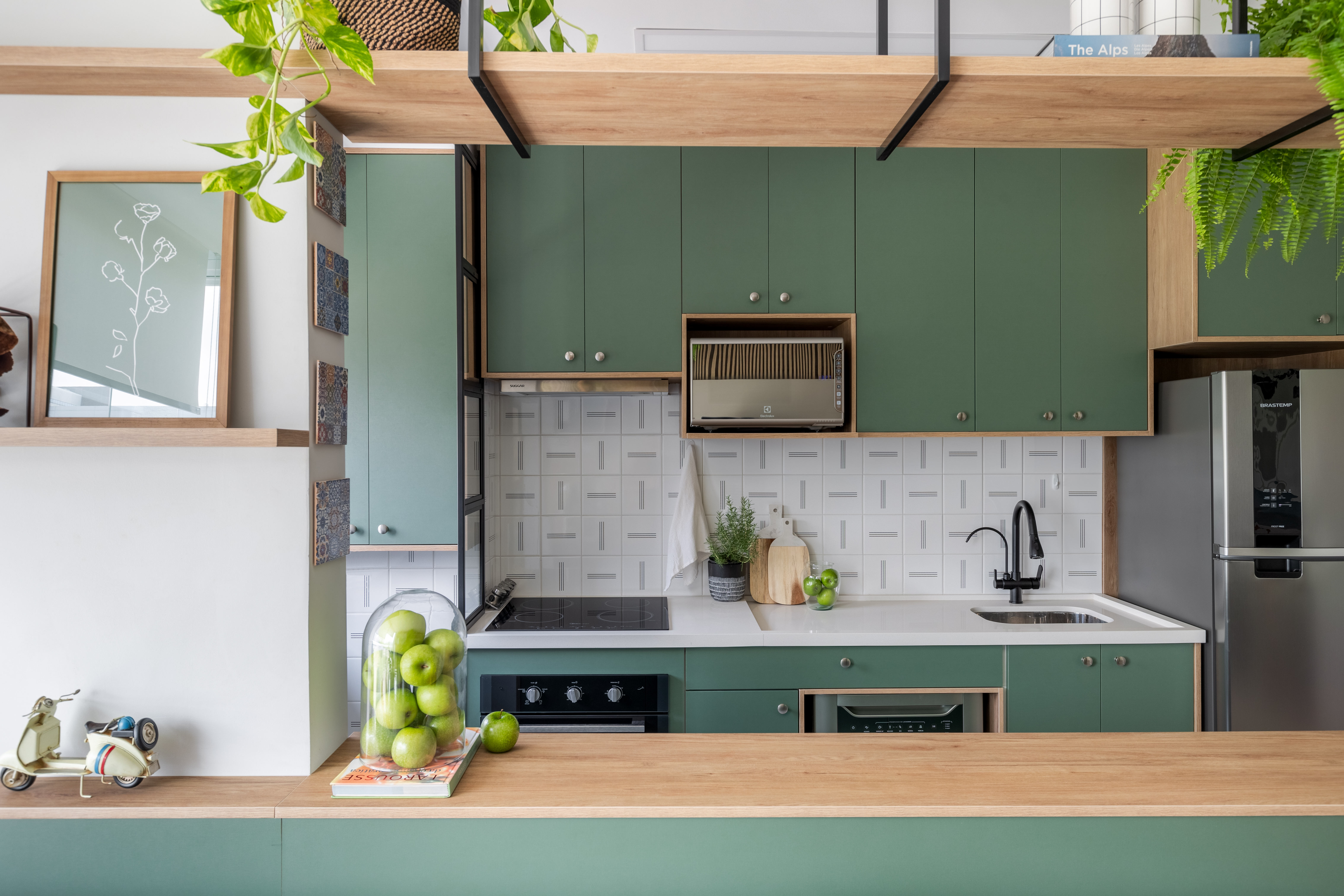 Decoração minimalista com azulejos